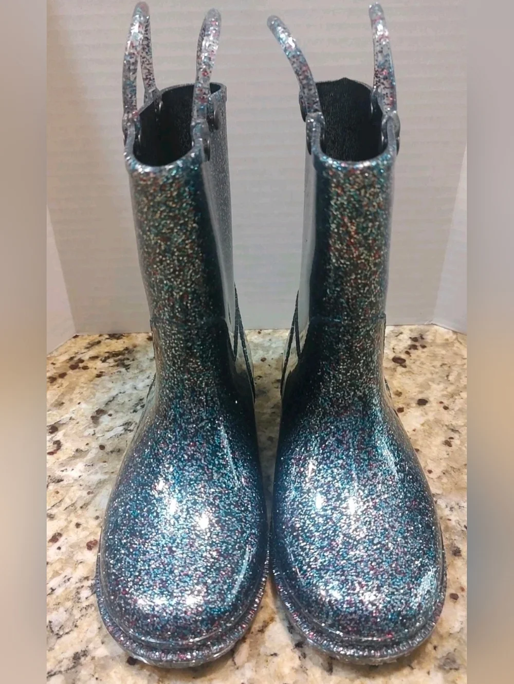 Western Chief Kids Glitter Rain Boots - Multicolor Sparkle